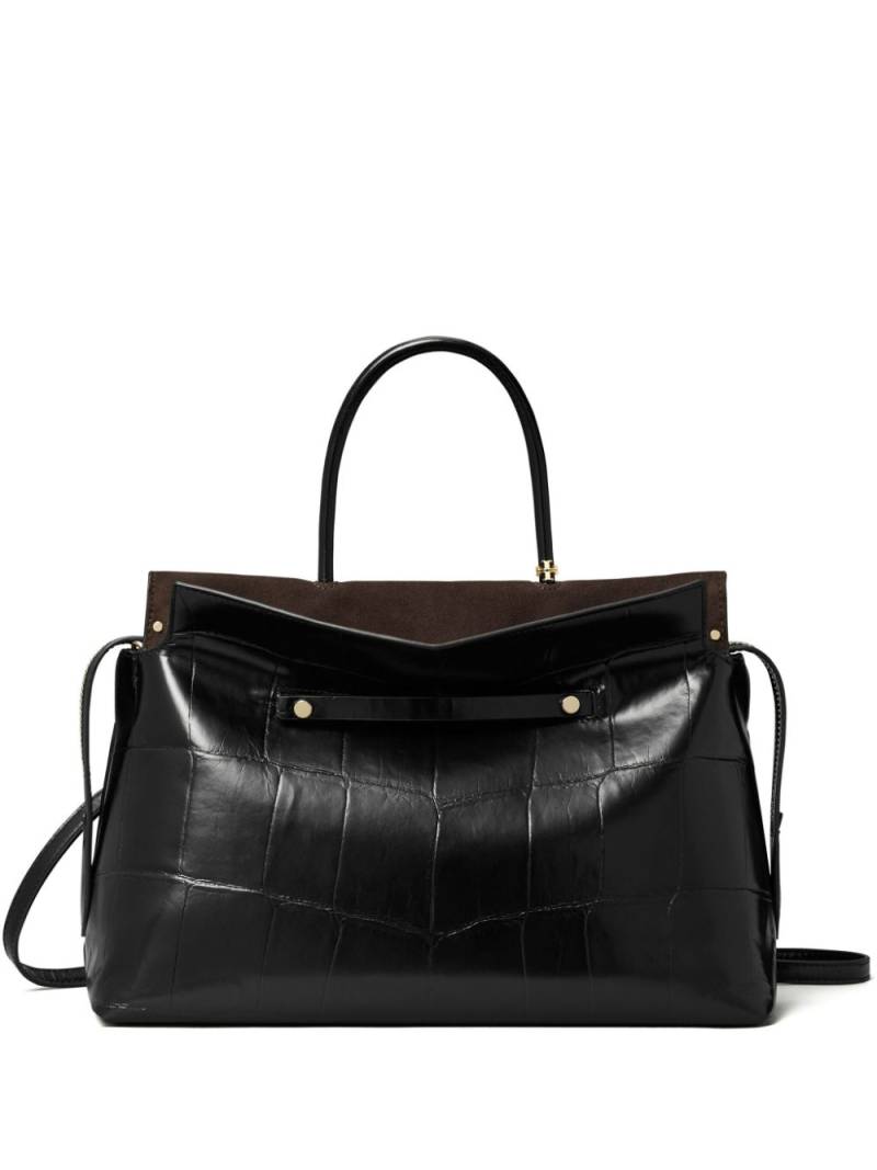 Tory Burch large Mercer tote bag - Black von Tory Burch