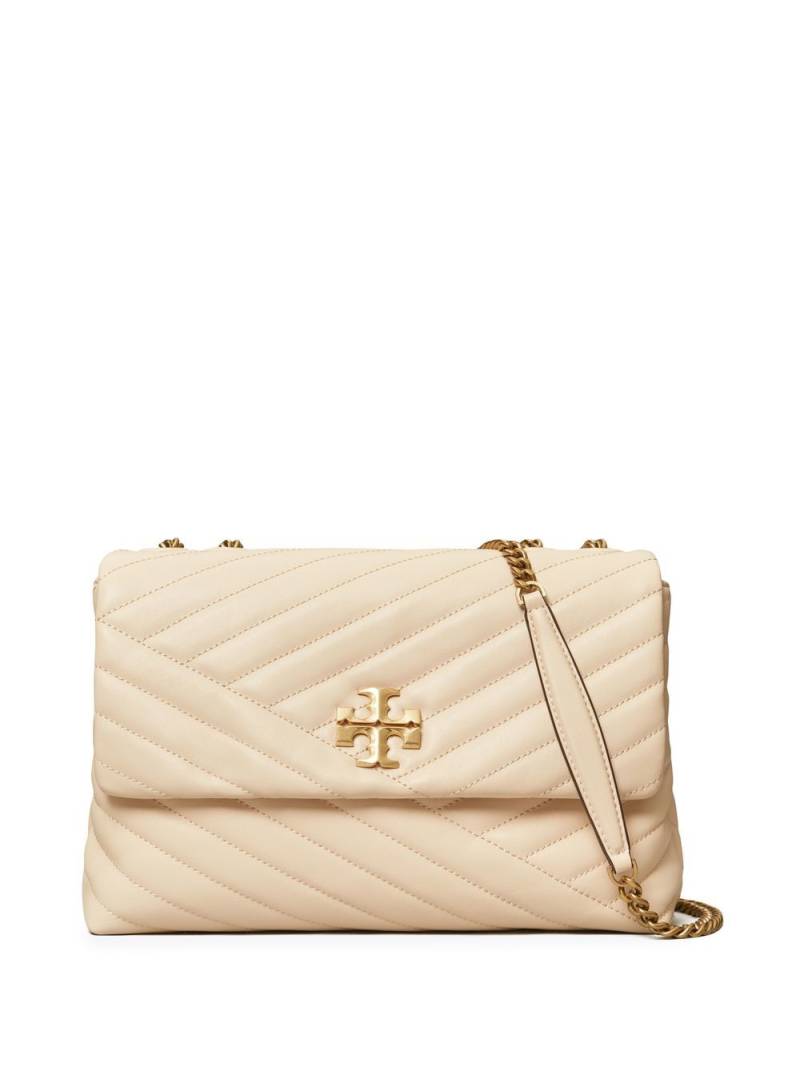 Tory Burch Kira Chevron convertible shoulder bag - Neutrals von Tory Burch