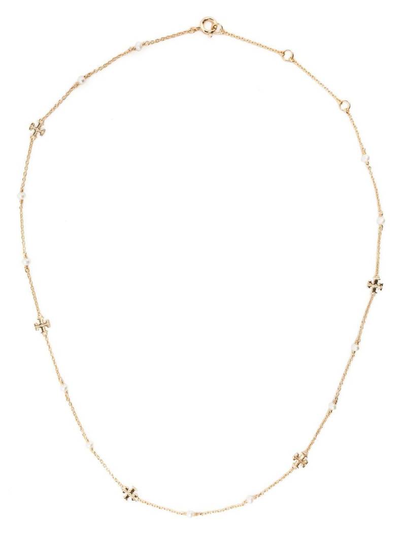 Tory Burch Kira pearl necklace - Gold von Tory Burch