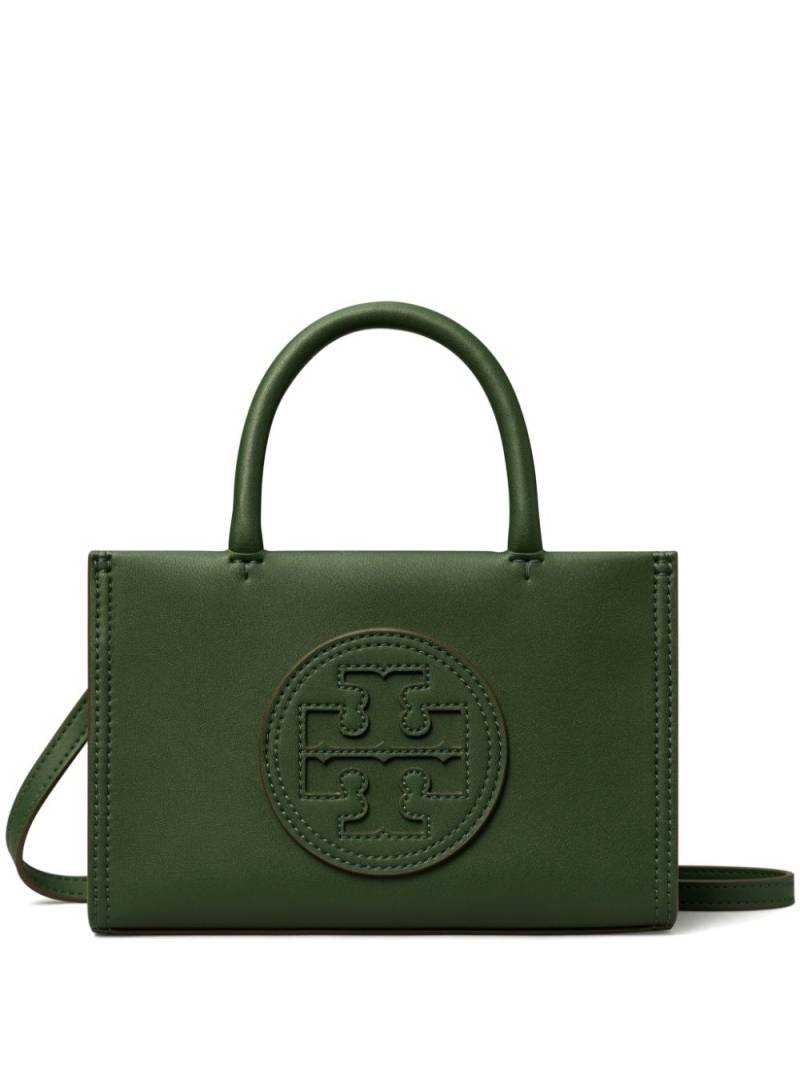 Tory Burch logo-patch tote bag - Green von Tory Burch