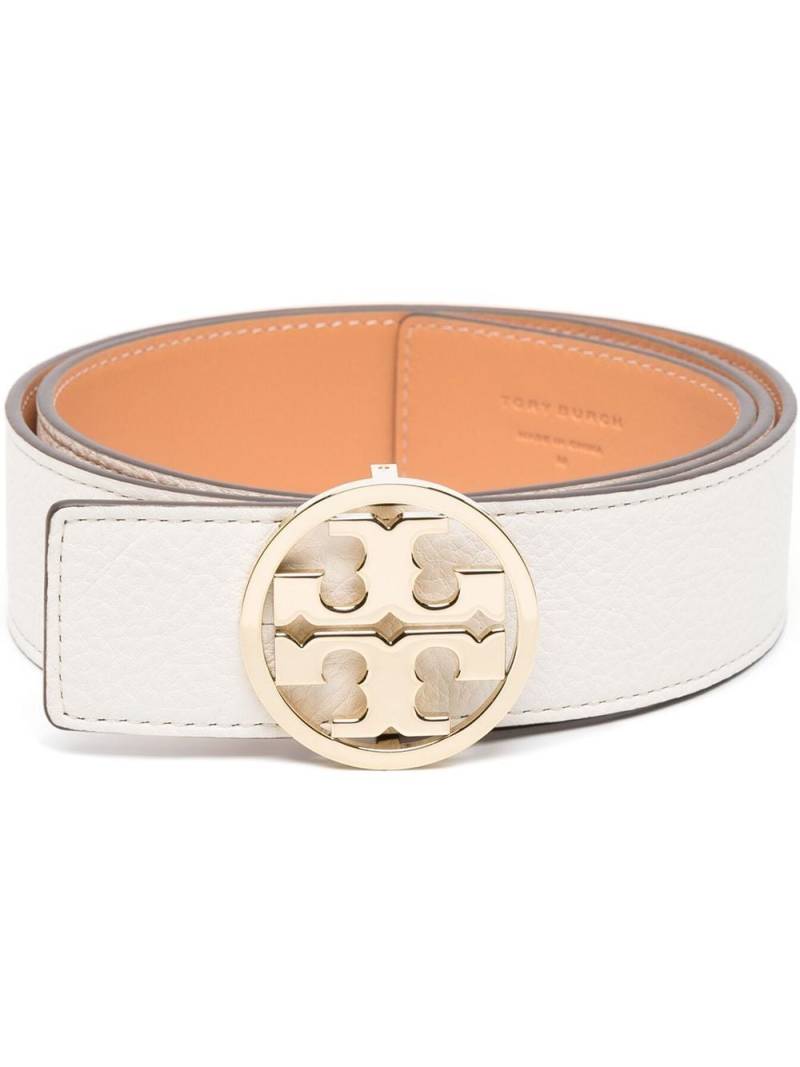 Tory Burch Miller reversible belt - White von Tory Burch