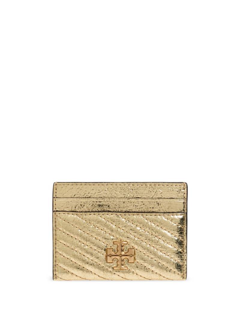 Tory Burch logo-plaque card holder - Gold von Tory Burch