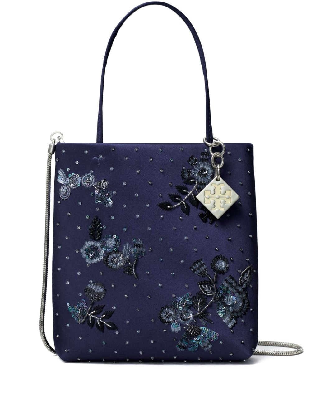 Tory Burch mini Midnight tote bag - Blue von Tory Burch