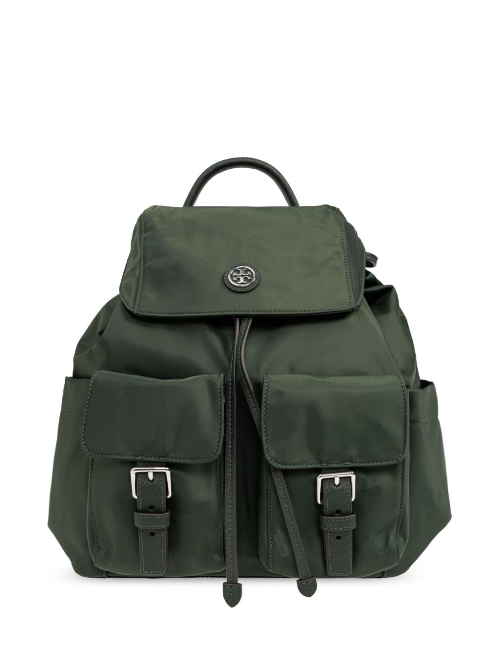 Tory Burch recycled nylon flap backpack - Green von Tory Burch