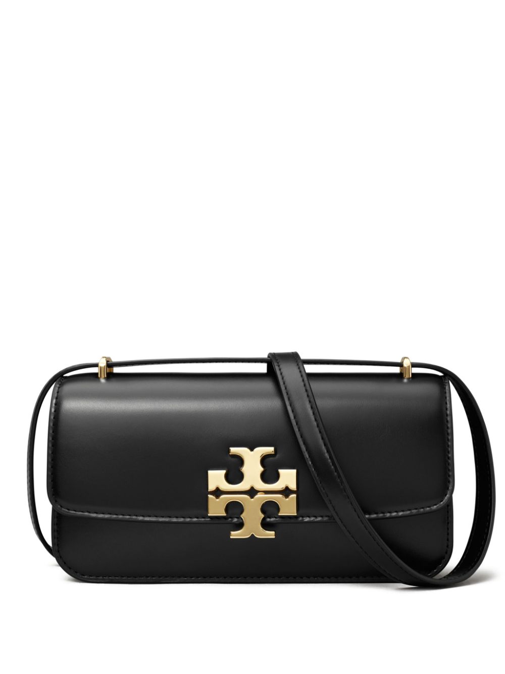 Tory Burch small Convertible Eleanor leather shoulder bag - Black von Tory Burch