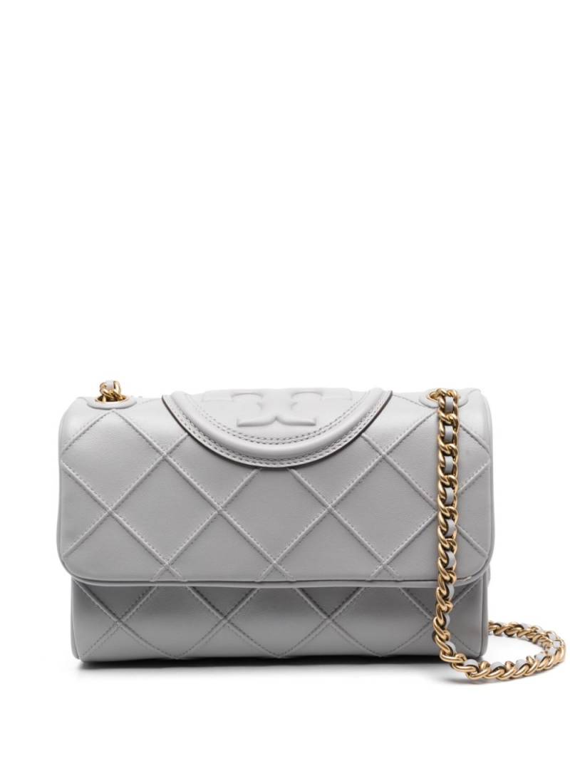 Tory Burch small Fleming convertible shoulder bag - Grey von Tory Burch