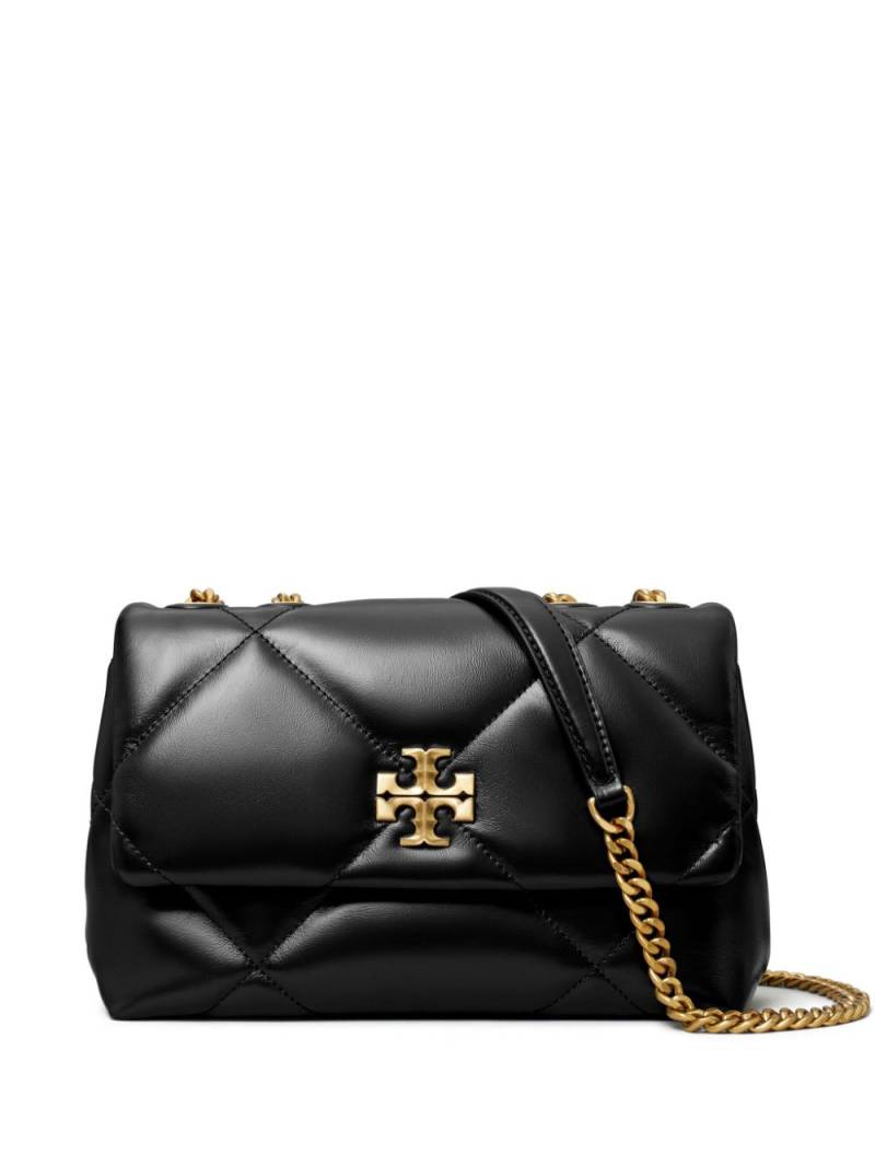 Tory Burch small Kira diamond-quilted convertible shoulder bag - Black von Tory Burch