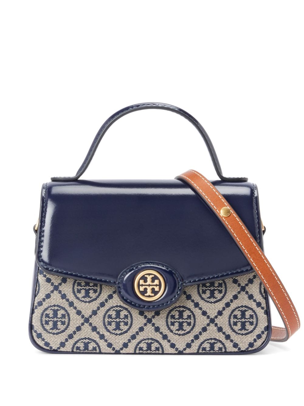 Tory Burch small Robinson tote bag - Blue von Tory Burch