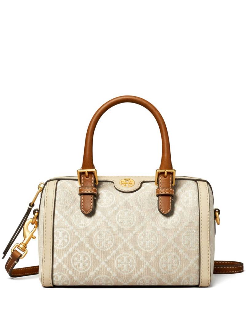 Tory Burch small T Monogram crossbody bag - Neutrals von Tory Burch