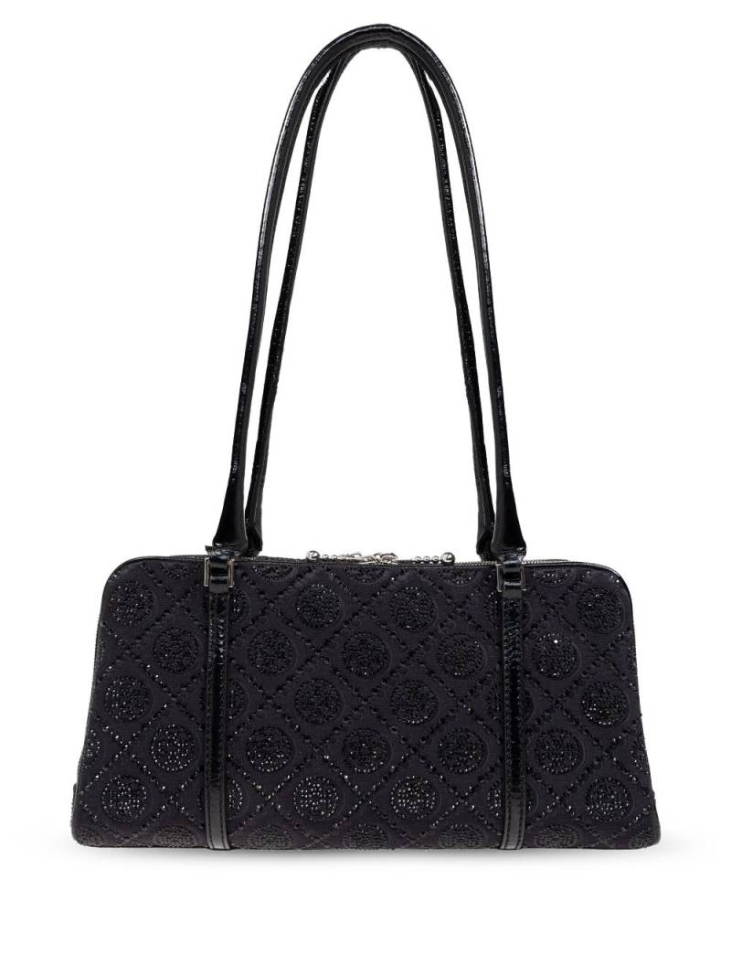 Tory Burch small T monogram shoulder bag - Black von Tory Burch