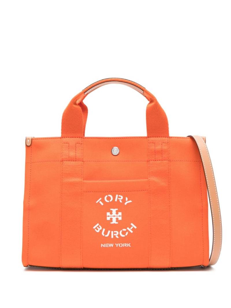 Tory Burch small Tory tote bag - Orange von Tory Burch