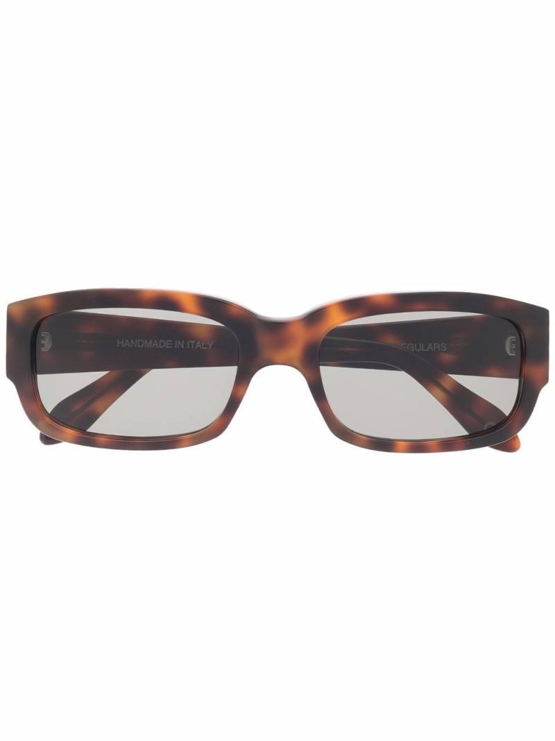 TOTEME The Regulars square-frame sunglasses - Brown von TOTEME