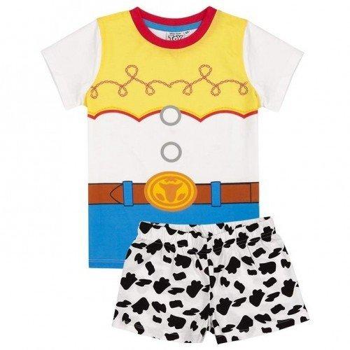 Cowgirl Schlafanzug Mit Shorts Mädchen Weiss 116 von Toy Story