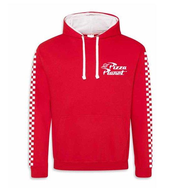 Kapuzenpullover Damen Rot Bunt S von Toy Story