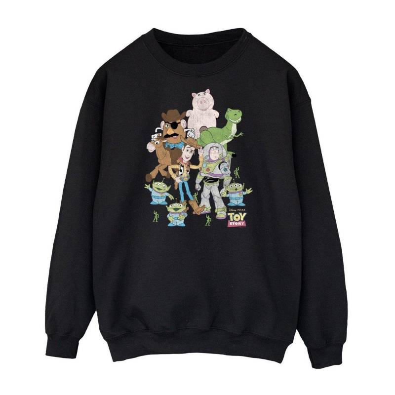 Sweatshirt Herren Schwarz L von Toy Story