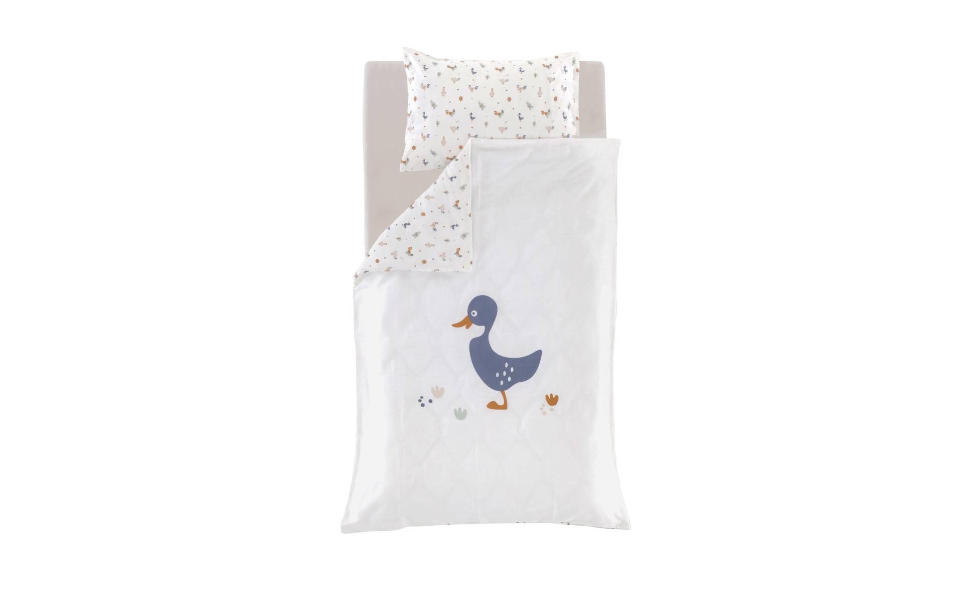 Träumeland Kinderbettwäsche »Kikeriki 100 x 135 cm + 40 x 60 cm« Träumeland Kinderbettwäsche »Kikeriki 100 x 135 cm + 40 x 60 cm« von Träumeland