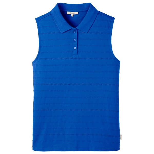 Tranquillo - Women's Bluse aus Ajour-Jersey - Top Gr S blau von Tranquillo