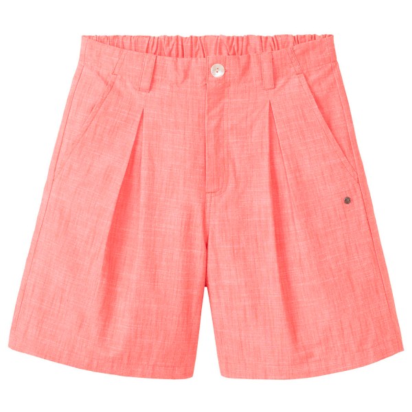Tranquillo - Women's High Waist Shorts in Leinenoptik - Shorts Gr 42 rot von Tranquillo
