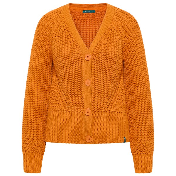 Tranquillo - Women's Kuschelige Strickjacke - Pullover Gr M orange von Tranquillo