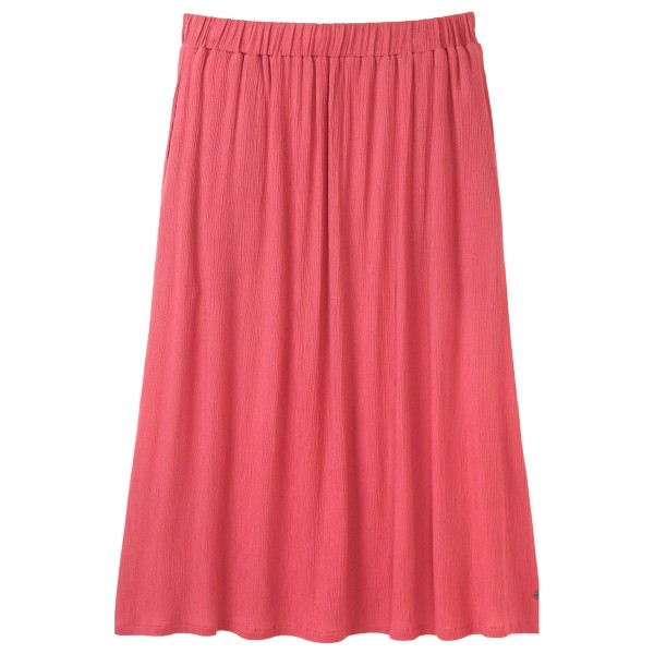 Tranquillo - Women's Langer Rock aus Ecovero Viskose - Jupe Gr 44 rosa/rot von Tranquillo