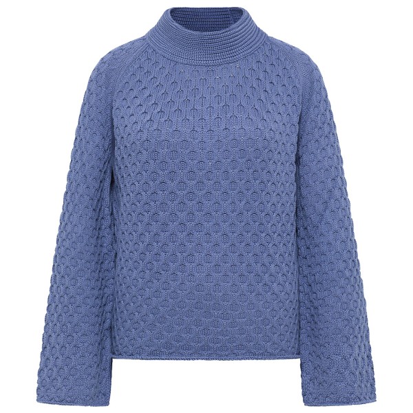 Tranquillo - Women's Lockerer Strickpullover - Pullover Gr L blau von Tranquillo