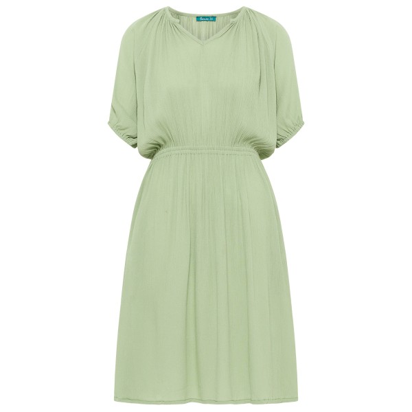 Tranquillo - Women's Lockeres EcoVero Kleid - Kleid Gr 38 grün von Tranquillo