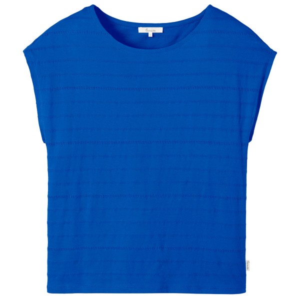 Tranquillo - Women's Lockeres Shirt aus Ajour-Jersey - T-Shirt Gr M blau Tranquillo - Women's Lockeres Shirt aus Ajour-Jersey - T-Shirt Gr M blau von Tranquillo