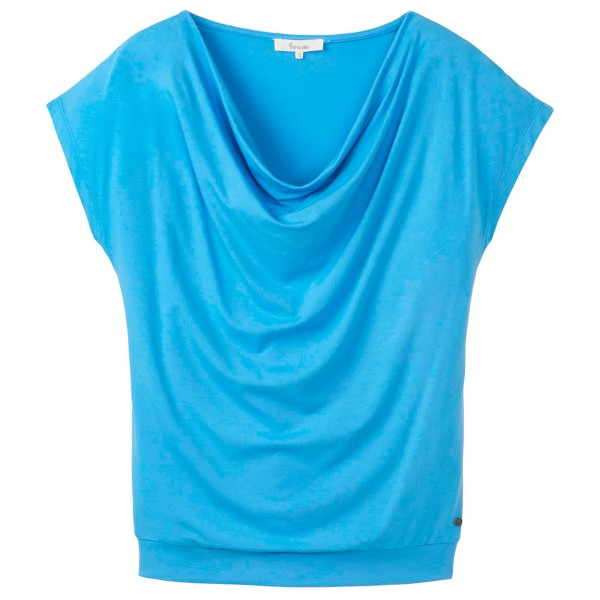 Tranquillo - Women's Lockeres Shirt aus Ecovero Viskose - T-Shirt Gr M blau von Tranquillo