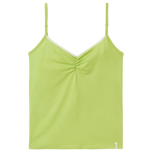 Tranquillo - Women's Spaghetti-Top mit Spitze - Top Gr XS grün von Tranquillo