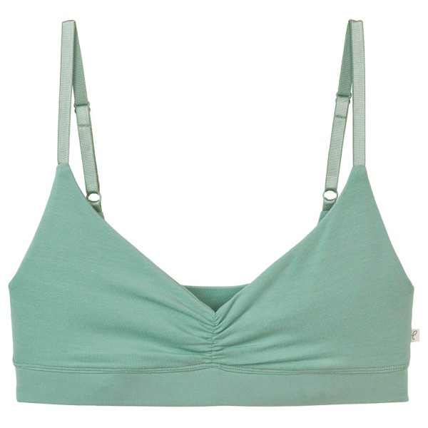 Tranquillo - Women's Tencel Gathered Bralette - Alltagsunterwäsche Gr L grün von Tranquillo