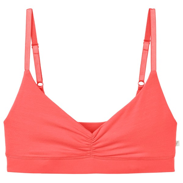 Tranquillo - Women's Tencel Gathered Bralette - Alltagsunterwäsche Gr L rot von Tranquillo