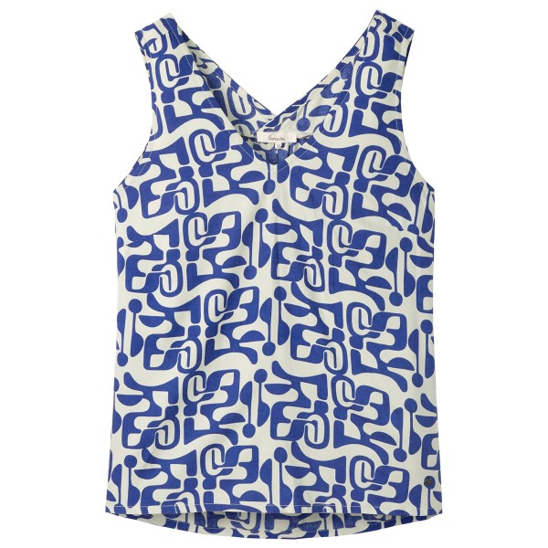Tranquillo - Women's Top aus Ecovero Viskose - T-Shirt Gr 42 grau von Tranquillo