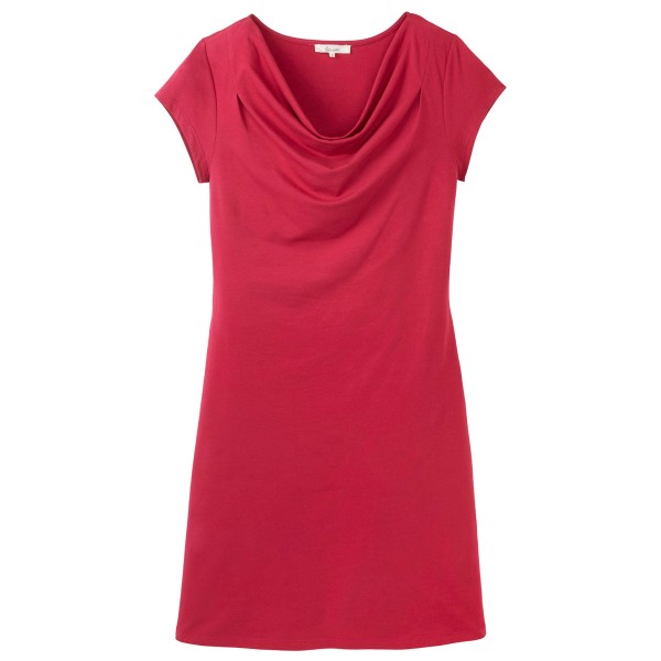 Tranquillo - Women's Wasserfall-Kleid - Kleid Gr M rot/rosa von Tranquillo