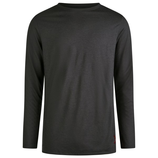 Transhumance - Basic Shirt Langarm - Merinounterwäsche Gr XL schwarz von Transhumance