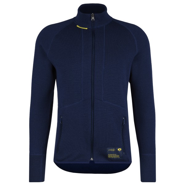 Transhumance - Jacke Full Zip - Merinojacke Gr L;M;S;XL blau von Transhumance