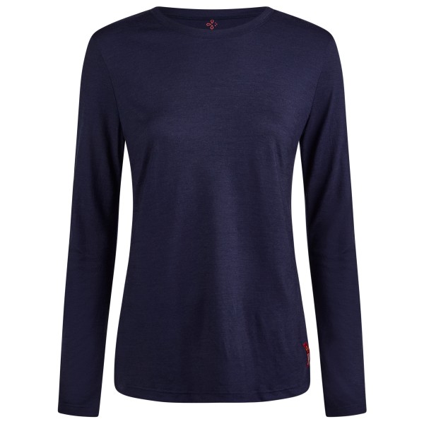 Transhumance - Women's Basic Shirt Langarm - Merinounterwäsche Gr L;M;S;XS blau;schwarz von Transhumance