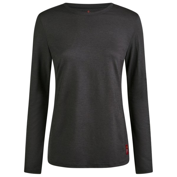 Transhumance - Women's Basic Shirt Langarm - Merinounterwäsche Gr L schwarz von Transhumance