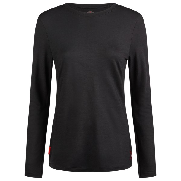 Transhumance - Women's Basic Shirt Langarm - Merinounterwäsche Gr XS schwarz von Transhumance