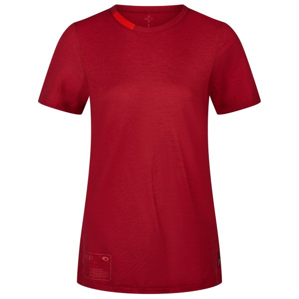 Transhumance - Women's Basic T-Shirt - Merinounterwäsche Gr L;M;S;XS rot von Transhumance