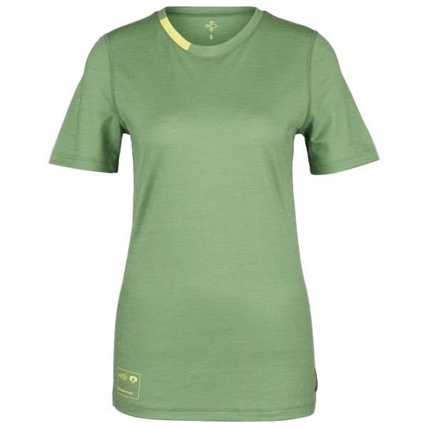 Transhumance - Women's Basic T-Shirt - Merinounterwäsche Gr M grün von Transhumance