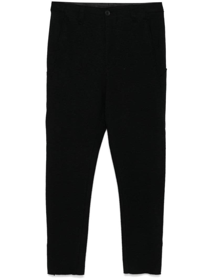 Transit boiled-wool chino trousers - Black von Transit