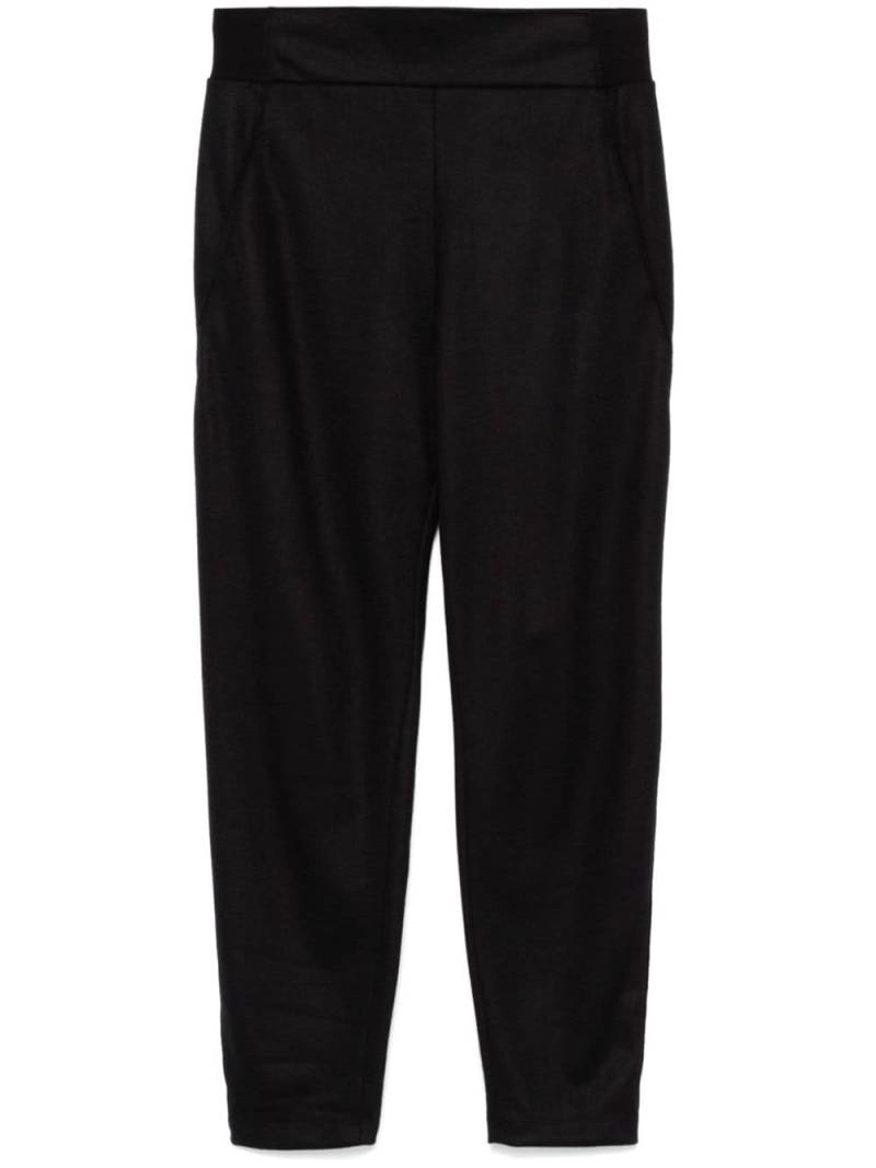 Transit boiled-wool trousers - Black von Transit