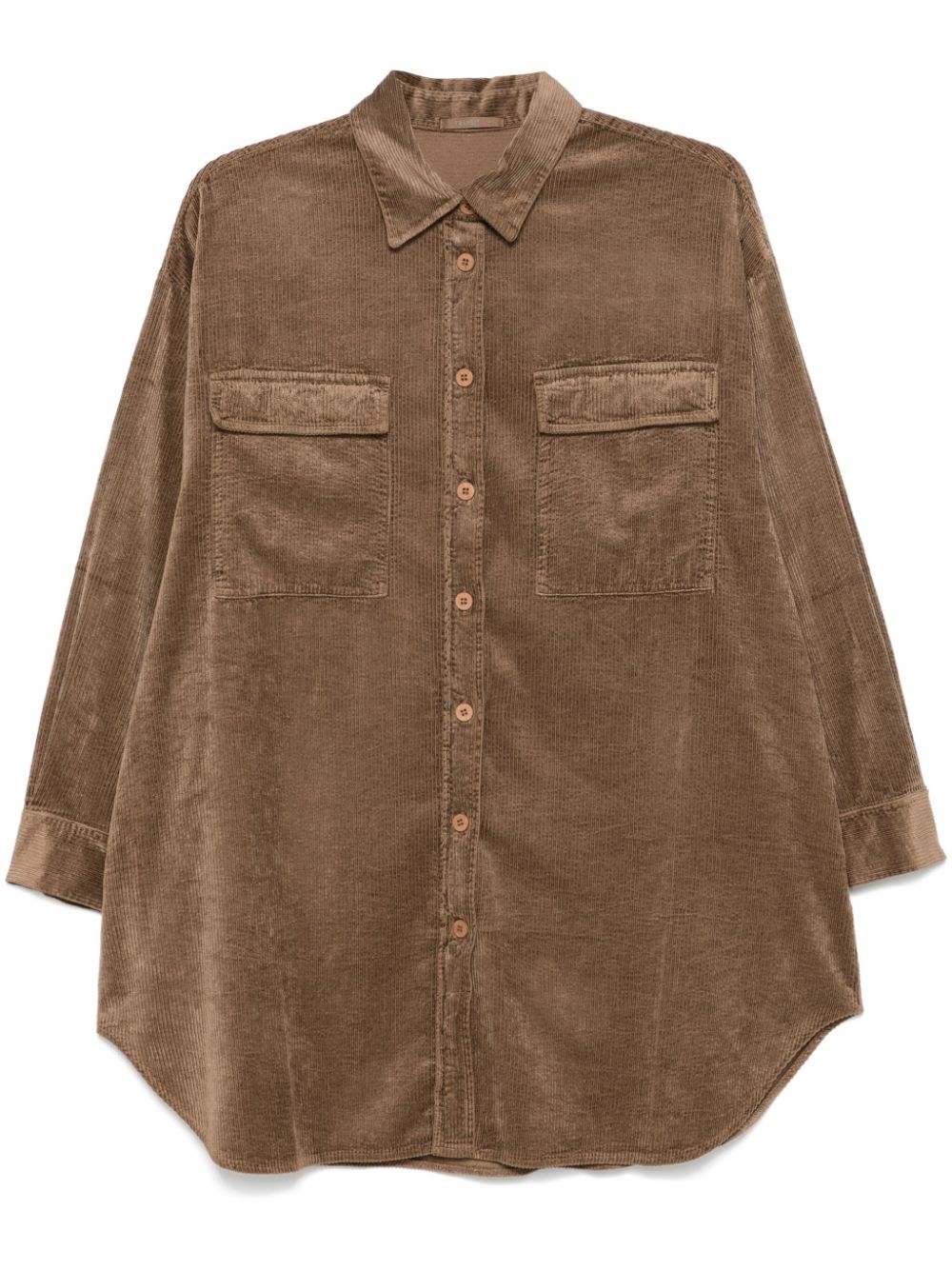 Transit corduroy shirt - Brown von Transit