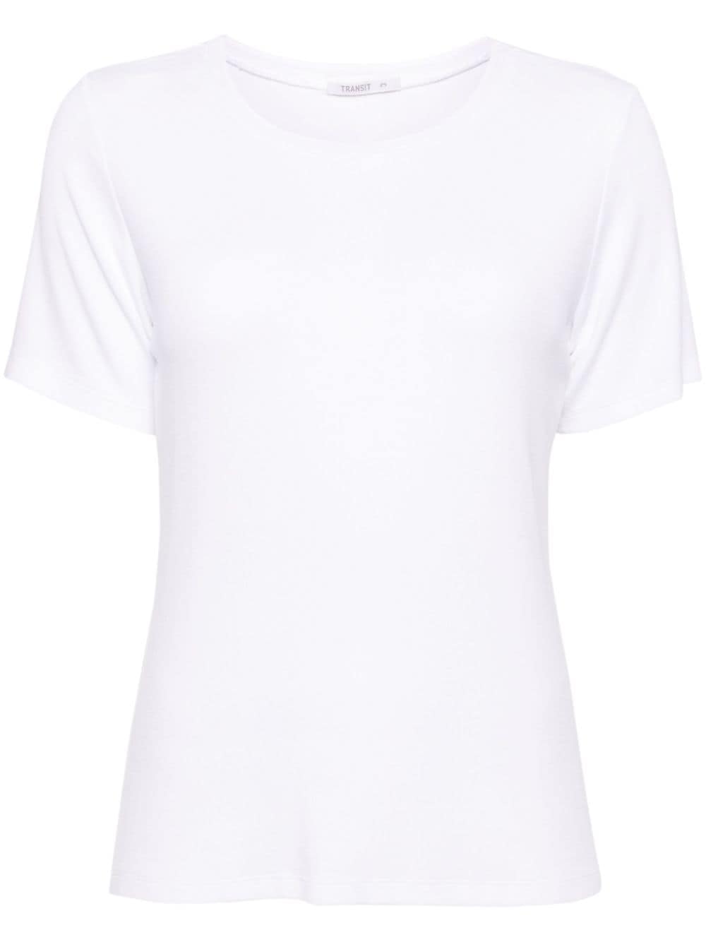 Transit crew-neck T-shirt - White von Transit