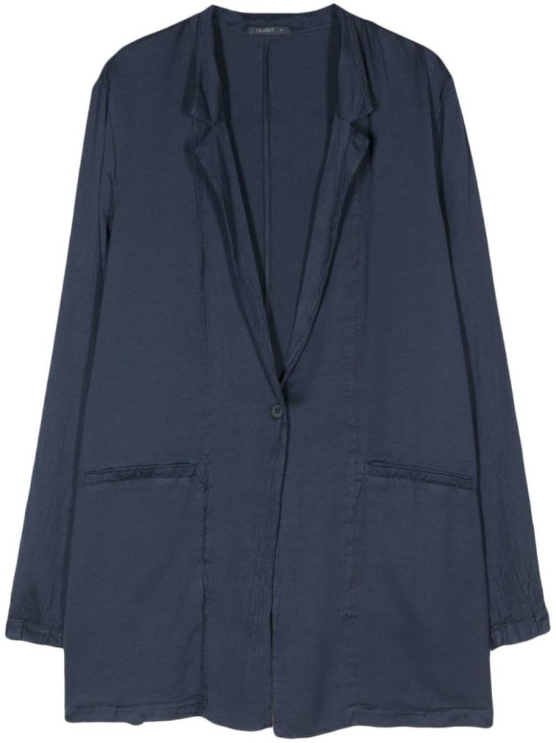 Transit crinkled jacket - Blue von Transit