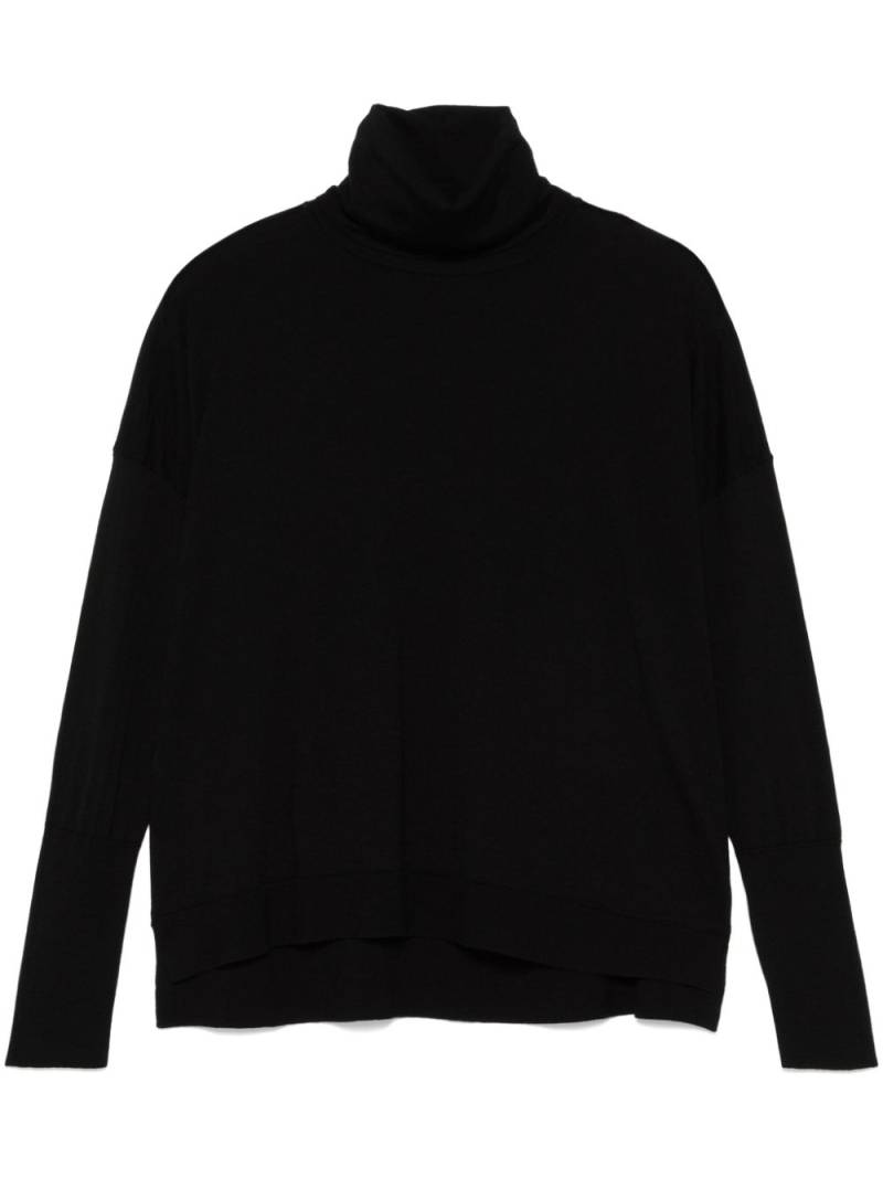 Transit fine-knit top - Black von Transit