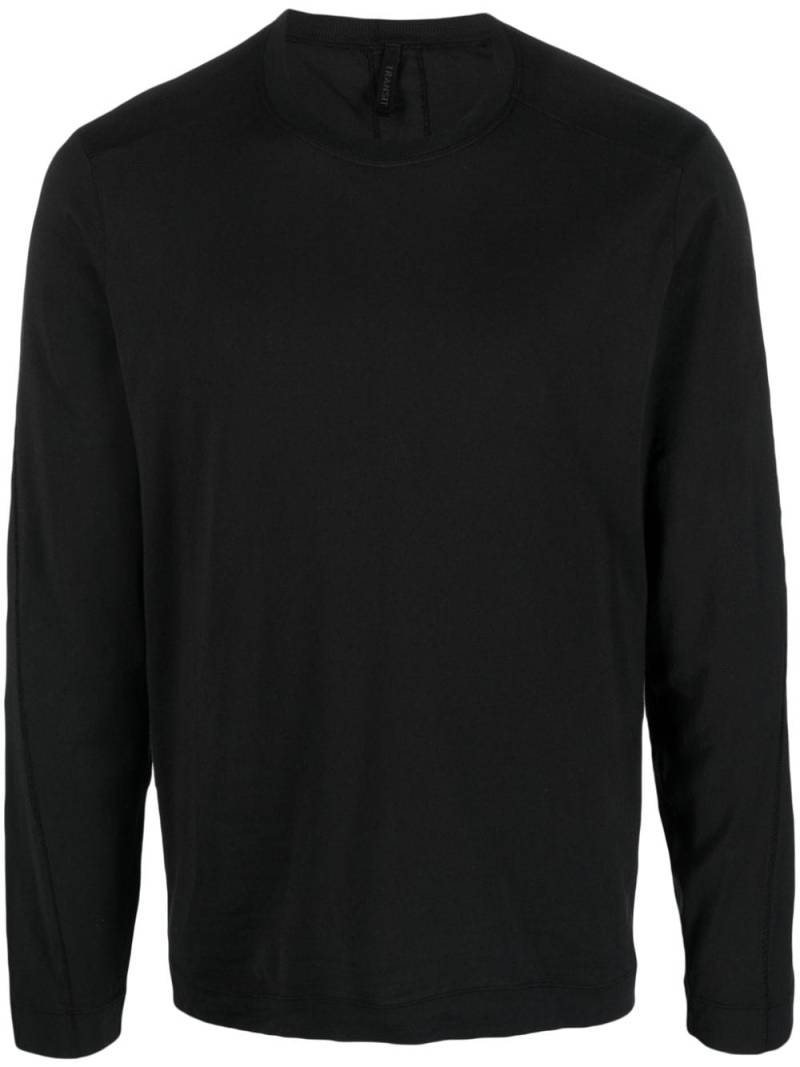 Transit long-sleeve cotton T-shirt - Black von Transit