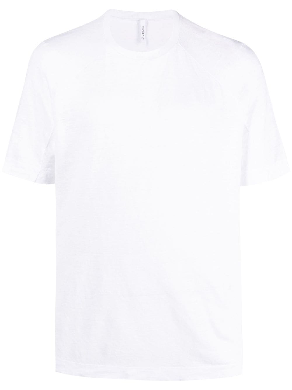 Transit mélange-effect crew-neck T-shirt - White von Transit