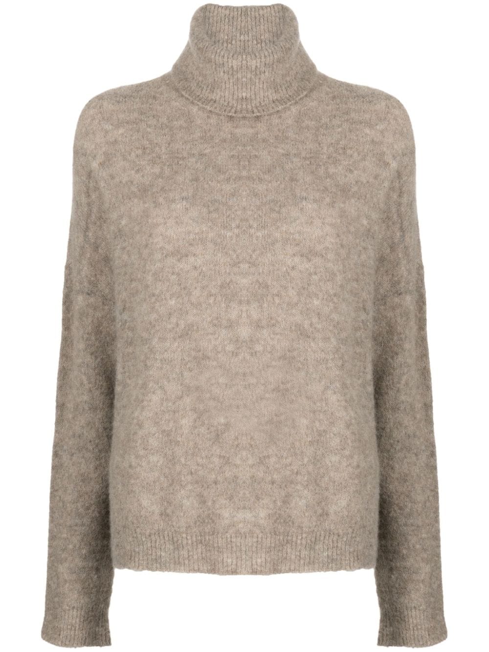 Transit roll-neck drop-shoulder jumper - Brown von Transit