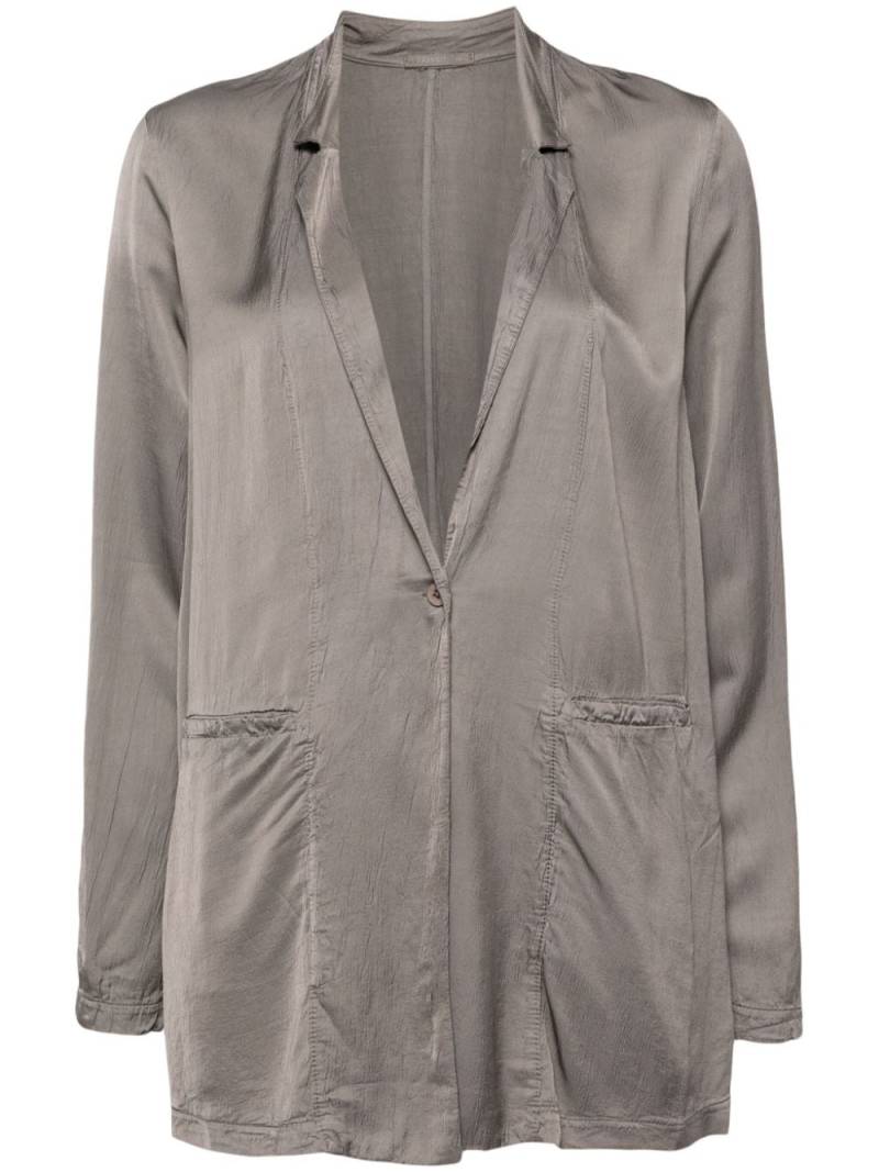 Transit satin-weave jacket - Grey von Transit